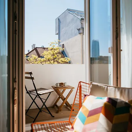 Old Town With Balcony